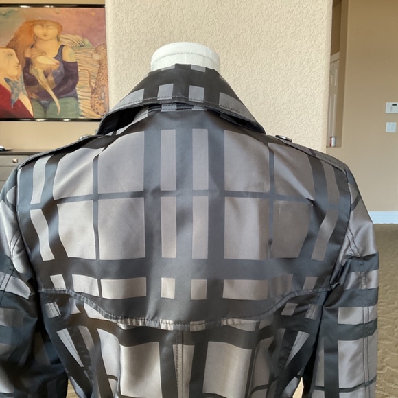 Burberry London Trench Plaid black/grey,  size 10 - Picture 8 of 14